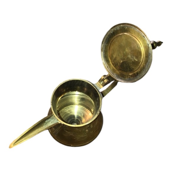 Antique Middle Eastern Coffee Tea pot + FREE GIFT - Picture 6 of 9